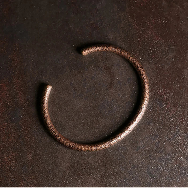 The Couple Cuff — Handmade Copper Bracelet & Ring Set