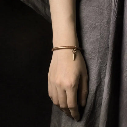 The Hammer Cuff — Handmade Pure Copper Bracelet