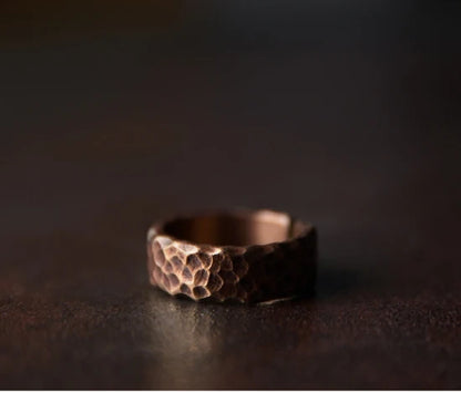 The Forge Ring — Handmade Pure Copper Ring