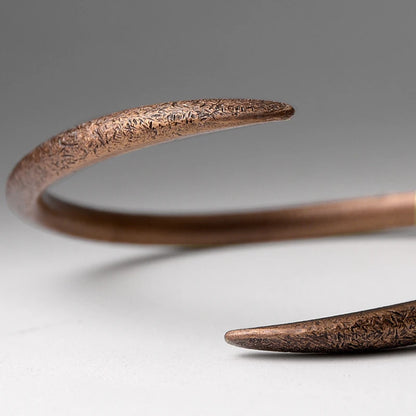 The Forge Couple Cuff — Handmade Pure Copper Bracelet