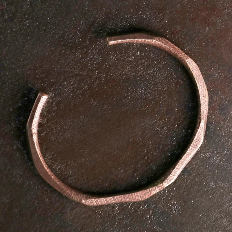 The Viking Cuff — Handmade Pure Copper Bracelet