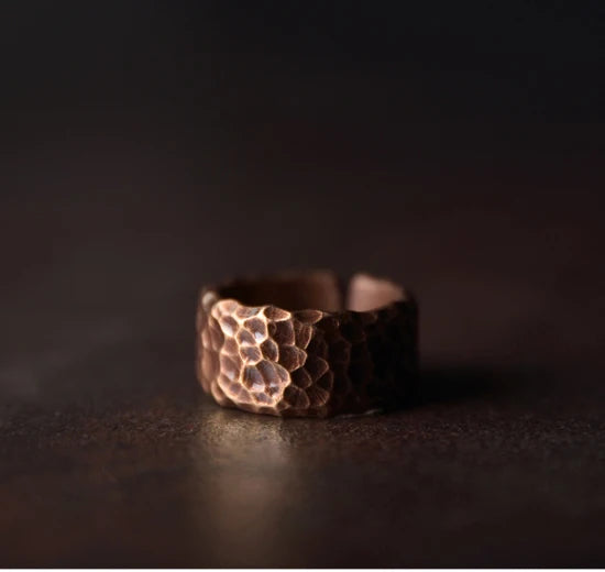The Forge Ring — Handmade Pure Copper Ring