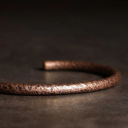 The Couple Cuff — Handmade Copper Bracelet & Ring Set