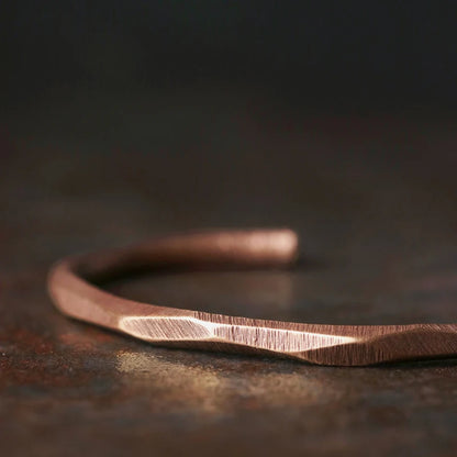 The Viking Cuff — Handmade Pure Copper Bracelet
