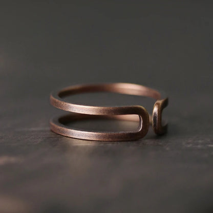 The Bark Ring — Handmade Pure Copper Ring