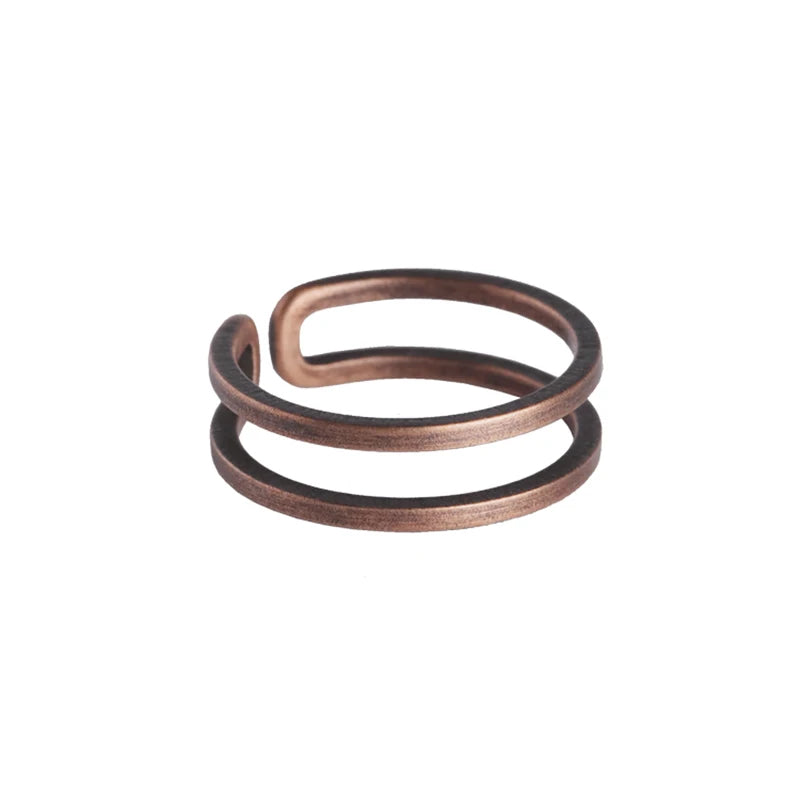 The Bark Ring — Handmade Pure Copper Ring