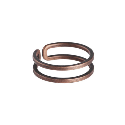The Bark Ring — Handmade Pure Copper Ring