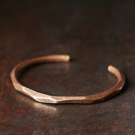 The Viking Cuff — Handmade Pure Copper Bracelet