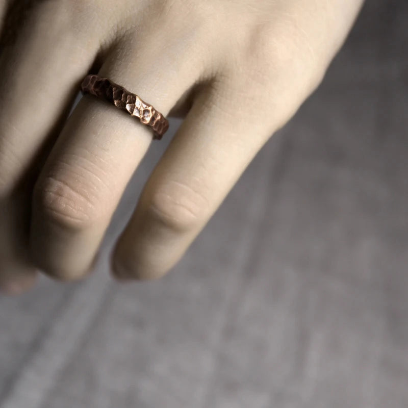 The Forge Ring — Handmade Pure Copper Ring