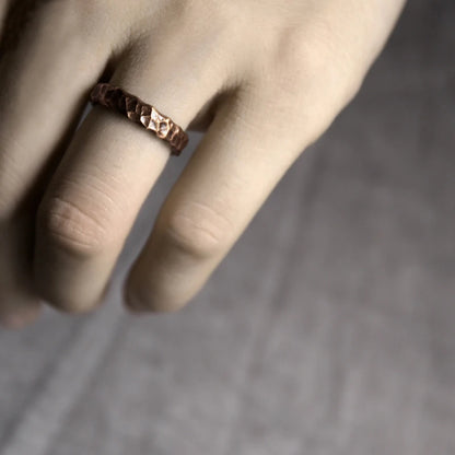 The Forge Ring — Handmade Pure Copper Ring