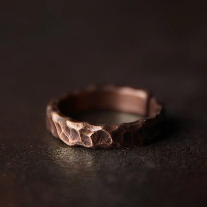 The Forge Ring — Handmade Pure Copper Ring