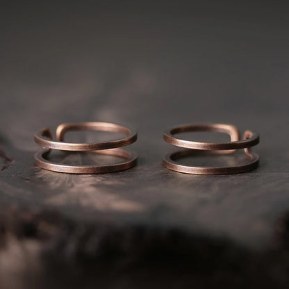 The Bark Ring — Handmade Pure Copper Ring