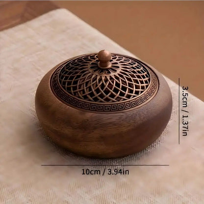 Sacred Wood Incense Tray