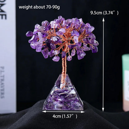 Crystal Energy Tree Pyramid