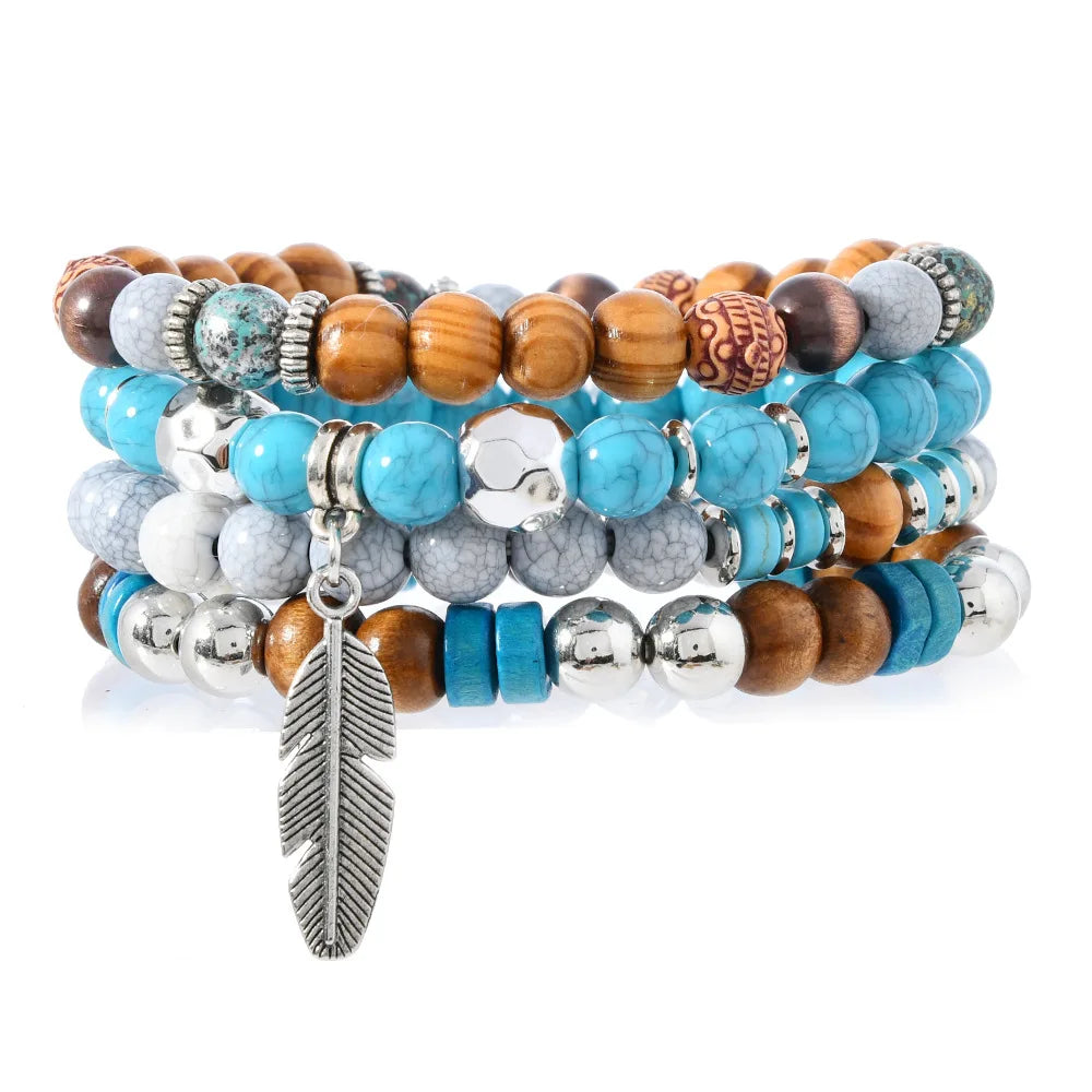 Stone & Earth Bracelet Stack