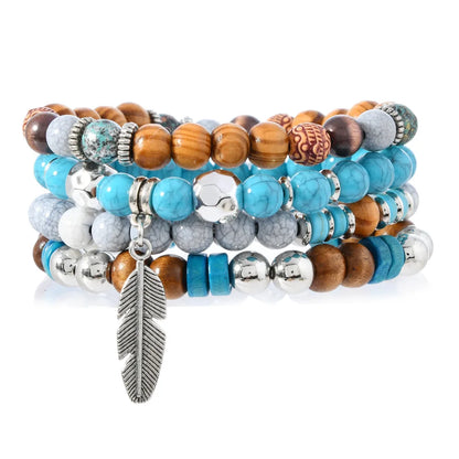 Stone & Earth Bracelet Stack