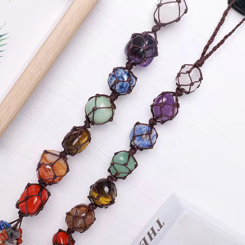 7 Chakra Crystal Hanging