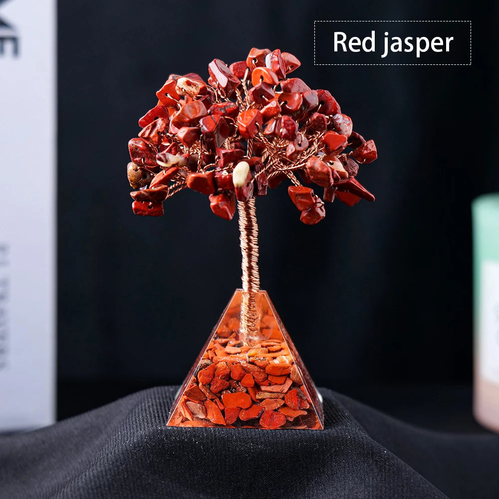 Crystal Energy Tree Pyramid