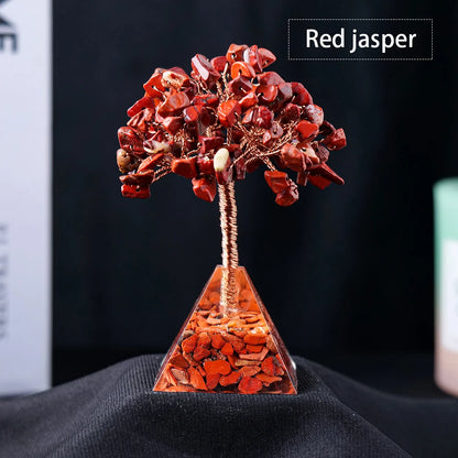 Crystal Energy Tree Pyramid