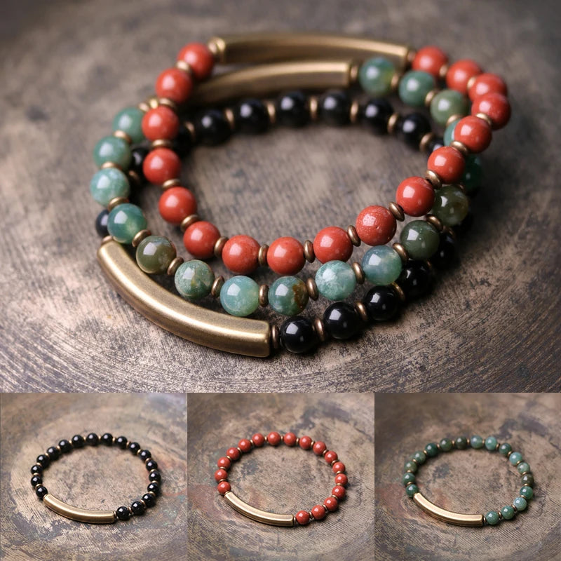 The Copper Line — Handmade Bracelet