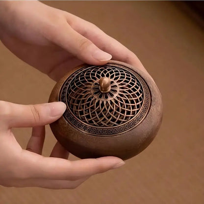 Sacred Wood Incense Tray