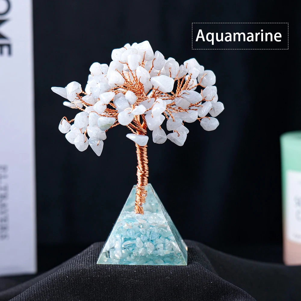 Crystal Energy Tree Pyramid