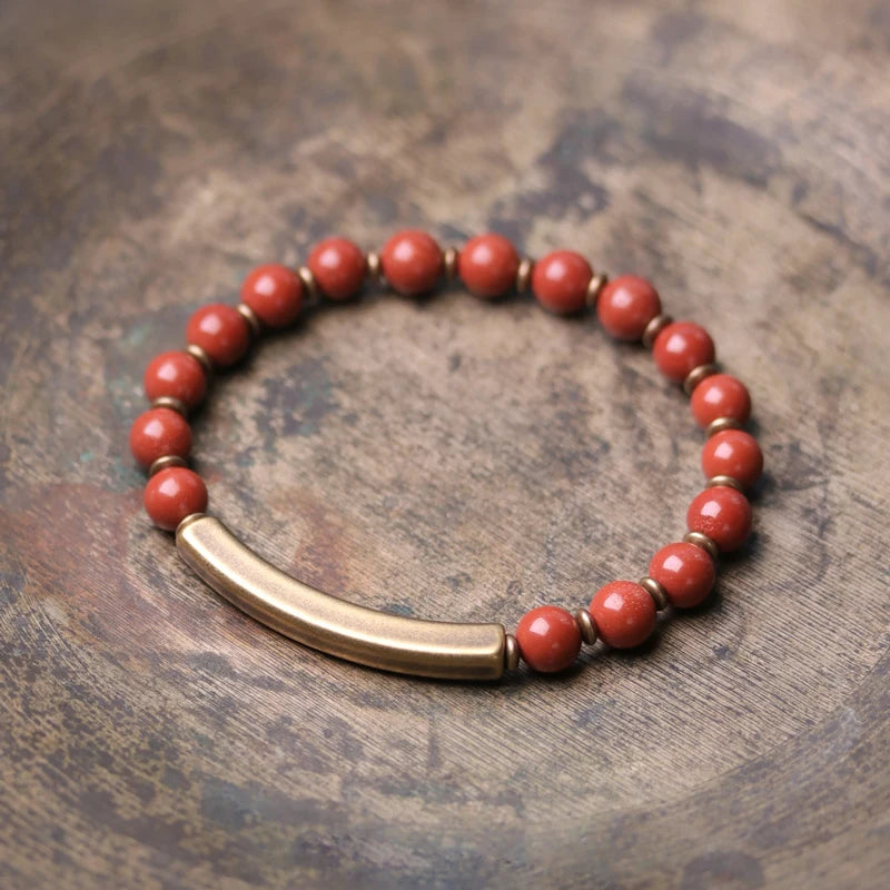 The Copper Line — Handmade Bracelet