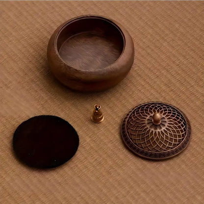 Sacred Wood Incense Tray