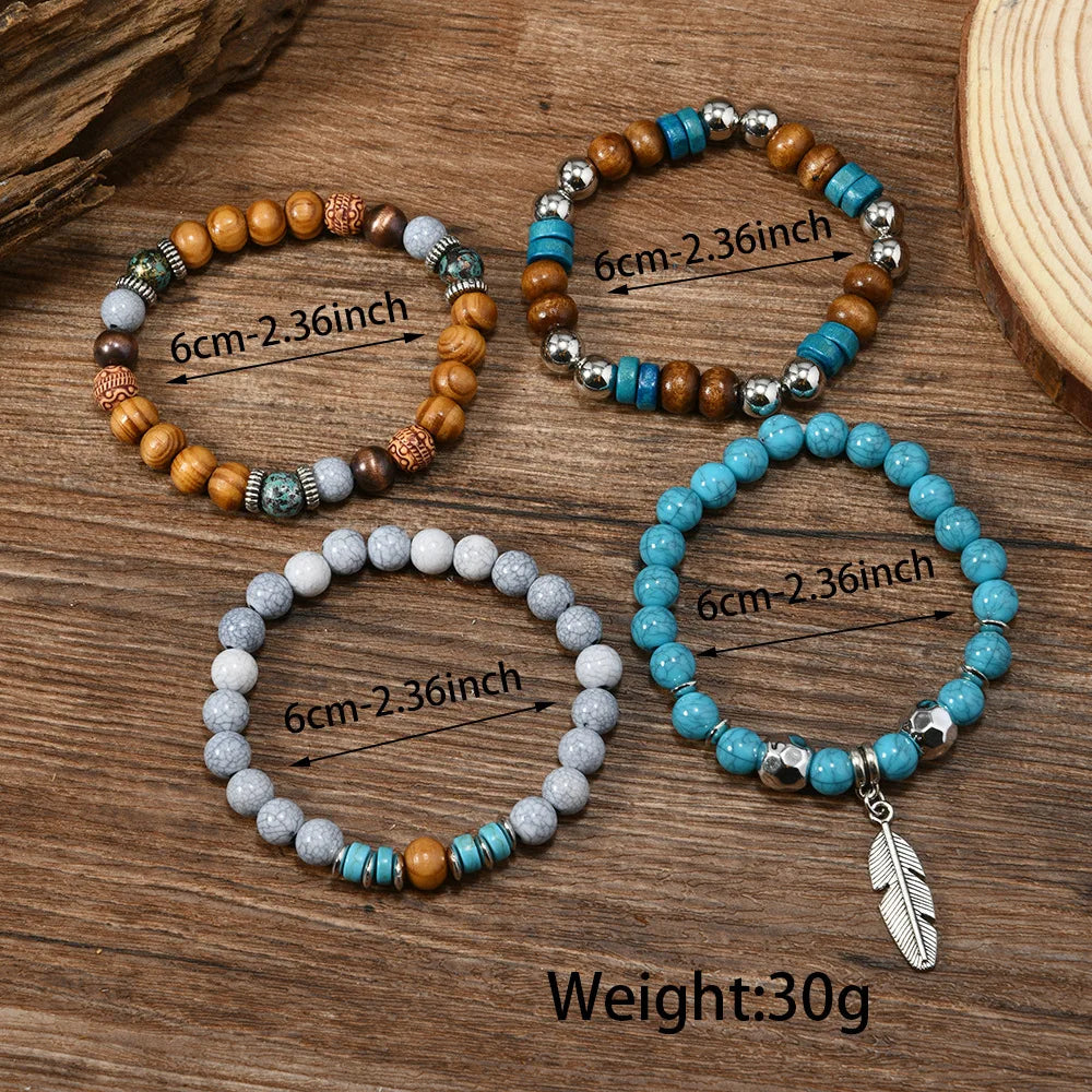 Stone & Earth Bracelet Stack