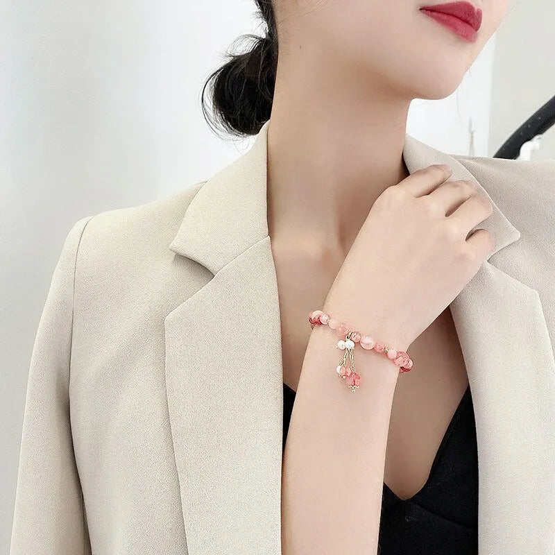 Blush Energy Crystal Bracelet