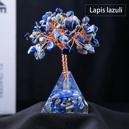 Crystal Energy Tree Pyramid
