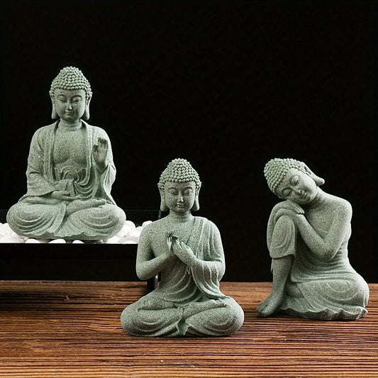 Mini Buddha Zen Statue