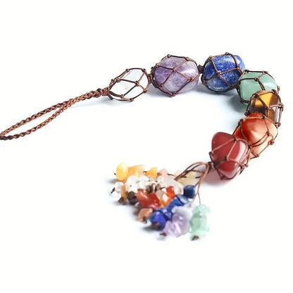 7 Chakra Crystal Hanging