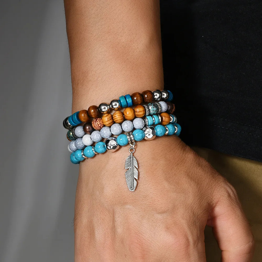 Stone & Earth Bracelet Stack