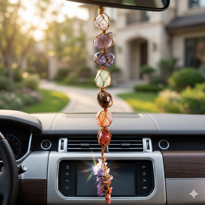 7 Chakra Crystal Hanging