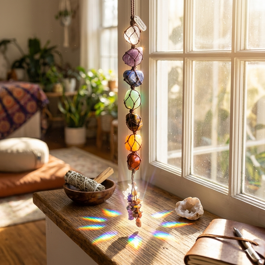 7 Chakra Crystal Hanging