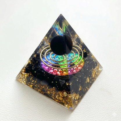 Crystal Orgone Pyramid